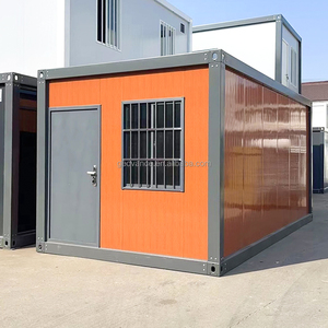 Geovance Steel Prefab Modular Flat Pack Container House para oficina, iglesia, uso doméstico, diseño ecológico - Product Image 1