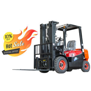 YuDing CPC-<span class=keywords><strong>20</strong></span> 2-tons lichte dieselheftruck met AWD off-road capaciteit - massieve banden, drietrapsmast voor detailhandel & kleine magazijnen - Product Image 6