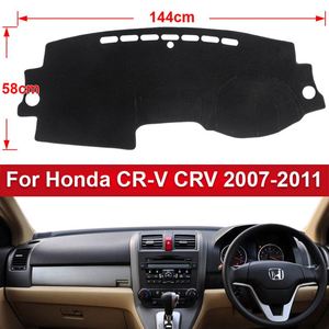 Kit d'intérieur de luxe ROHUA pour CR-V 2007-2011, housse de tableau de bord antidérapante en flanelle/polyester, pare-soleil, tableau de bord RE1~RE5 <span class=keywords><strong>RE7</strong></span> - Product Image 6