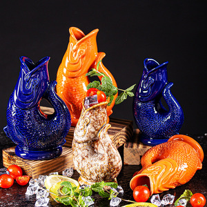 Tazas de Cóctel de Porcelana Tropical Hawaiana, Productos Originales Personalizados, <span class=keywords><strong>Catálogo</strong></span> de Tazas Tiki de <span class=keywords><strong>Cerámica</strong></span> para Bar - Product Image 3