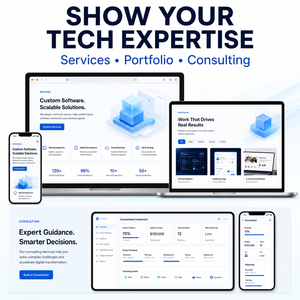 Diseño de Sitios <span class=keywords><strong>Web</strong></span> para Servicios de TI y Desarrollo <span class=keywords><strong>Web</strong></span> Personalizado para Agencias de Software y Empresas de Tecnología - Compatible con MAC OS, Stock Disponible - Product Image 2