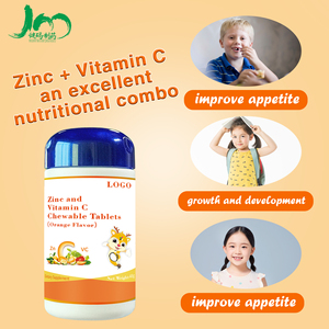 OEM ve ODM, Çinko ve C Vitamini Çiğnenebilir Tabletler, Antioksidan ve Bağışıklık Desteği - Product Image 4