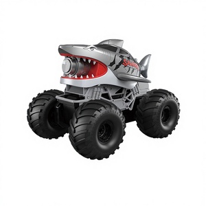 Coche <span class=keywords><strong>RC</strong></span> Anfibio con Pistola <span class=keywords><strong>de</strong></span> Agua, Alcance <span class=keywords><strong>de</strong></span> 10 Metros, Auto-Succión, Vehículo a Control Remoto Impermeable, Camioneta Acrobática para Tierra y Agua - Product Image 1