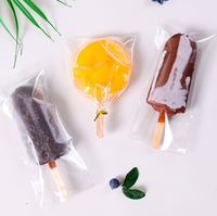 Emballages en plastique pour sucettes glacées, sacs d'emballage personnalisés imprimés, biodégradables, cartons alimentaires pour glace, emballage de pain, OPP jetable