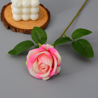 Offre Spéciale – Rose Artificielle Faite Main en Velours de Soie pour Composition Florale Moderne en Vase – Fleur Artificielle Économique