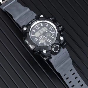 <span class=keywords><strong>Montre</strong></span> de luxe pour <span class=keywords><strong>homme</strong></span>, numérique, lumineuse, multifonctionnelle, avec alarme, bracelet camouflage, sport de plein air, mode, style G - Product Image 5