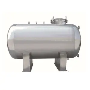 Nhà Máy Giá Thép Không Gỉ Nhiên Liệu Lưu Trữ Tank 10000 Lít 20000 Lít Nước Hóa Chất Lưu Trữ Tank