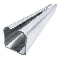 Rail de rideau en acier robuste de 40 mm, guide droit, tige de guidage