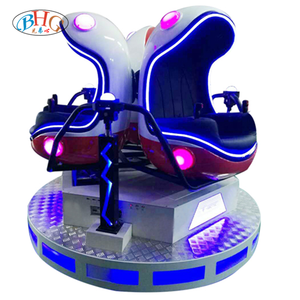 . Vente la plus chaude 360 degrés 3 sièges 9d vr oeuf chaise cinéma pour centre commercial vr cinéma théâtres - Product Image 2