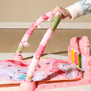 Tappetino da Gioco per Neonati con Pianoforte <span class=keywords><strong>Rosa</strong></span>, Tappeto Musicale Interattivo per Neonati e Bambini - Product Image 3