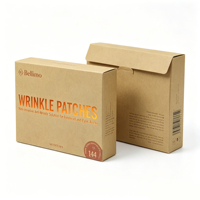 Boîtes d'emballage personnalisées OEM en papier kraft naturel pour les soins de la peau, boîte en carton brun écologique
