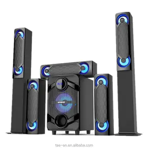 5.1 Home Theater System Multimedia System Spraker with BT/USB/SD/FM/LED Display/remote control/AUX