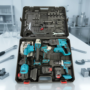 Venta de Fábrica: Kit de Herramientas Eléctricas Inalámbricas de 18V/21V, Juego de Destornilladores Inalámbricos, Taladro Inalámbrico sin Escobillas, Taladros Eléctricos - Product Image 1