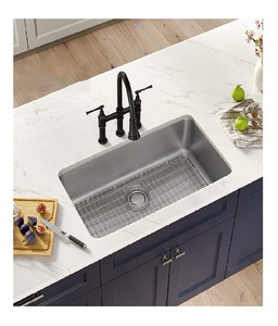 <span class=keywords><strong>Lavello</strong></span> Quatrus Super Single Bowl in Acciaio Inox, Design Moderno, Forma Rettangolare - Product Image 1