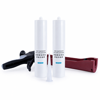 Silicone RTV neutre stable de 300 ml pour le remplissage des joints et l'isolation, mastic flexible pour boîtiers électriques, mastic élastique