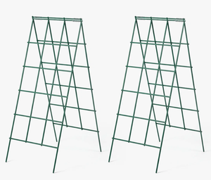 Treillis pliable en métal en forme de A pour plantes grimpantes, <span class=keywords><strong>support</strong></span> de jardinage pour tomates, concombres, pois et légumes, vente en gros - Product Image 5