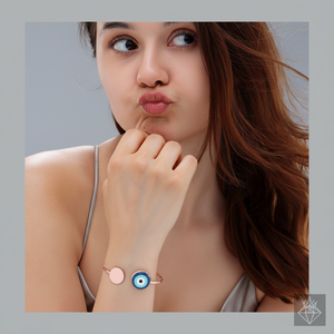 PRAO Evil Eye Bracelet Fashion Body Jewelry avec Eye of Protection - Product Image 1