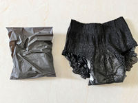 Sous-vêtements jetables neutres pour femmes, culottes menstruelles, sous-vêtements post-partum pour flux abondant, 10 pièces par sac
