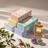 Caja de Regalo de Cartón Personalizada de Lujo para Perfume, Sin Pedido Mínimo