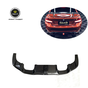 Aileron de pare-chocs arrière en fibre de carbone avec LED pour BMW F87 M2 Competition - Product Image 1