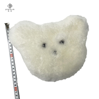 Gant de lavage de voiture JIEFAN en laine de mouton 100% écologique, super doux, de haute qualité, 16*13cm, fournisseur direct d'usine