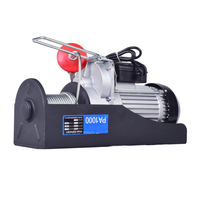 110v 220V pa600 30M câble métallique pa mini micro petit palan électrique