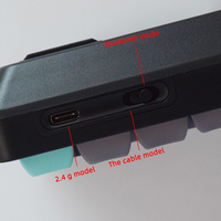 AFLION 2021 Keyboard Mekanik Mini Blue Switch 60% RGB Nirkabel Dual Mode 5 Pin Hotswap Gaming Terlaris