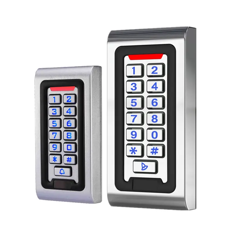 IP68 Waterproof Proximity reader RFID card entry access control system standalone keypad access control