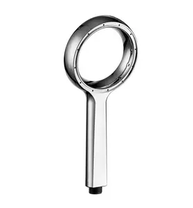 Vòi Hoa Sen Cầm Tay Phòng Tắm 1 Chức Năng Vòi Hoa Sen Dạng Bánh Rán Bằng Nhựa ABS Áp Lực Cao Để Tắm - Product Image 1