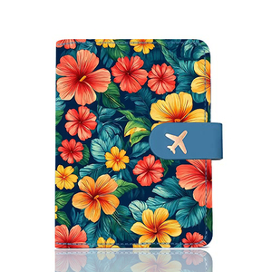 Logo Pu Leather Rfid Blocking Waterproof Cover & Travel <b>Wallet</b>-Wholesale Custom Passport <b>Holder</b> - Product Image 3