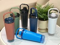 Couvercle de bouteille d'eau isolé à double paroi en acier inoxydable personnalisé Shaker de protéines de fitness course à pied activité de plein air camping direct