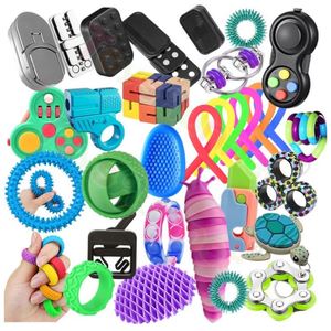 Juego de Juguetes Sensoriales Metálicos Premium para Adultos y Niños, Anillos, Deslizadores, Pistolas y Rompecabezas para Aliviar la Ansiedad y las Necesidades Sensoriales - Product Image 6