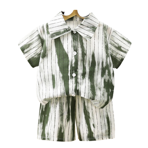 Abbigliamento per Bambini Personalizzabile con Stampa Serigrafica Set 2 Pezzi Maglietta e Pantaloncini ad Asciugatura Rapida per Ragazzi e Ragazze - Product Image 1