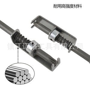 Spring-Loaded Safety Screwdriver Bit Hex Magnetic Tip Industrial Grade Matte Finish Aluminum Handle Standard Screwdriver - Product Image 4