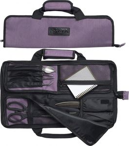 Échantillon gratuit : Sac de transport robuste pour couteaux en polyester, étui organisateur pour ensemble de couteaux, sac de transport pour couteaux de chef en EVA 16 oz - Product Image 3