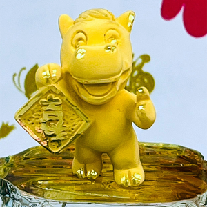 Escultura Premium de Caballo Dorado del Zodiaco, Adorno de Feng Shui, Regalo Empresarial para Oficina - Product Image 6