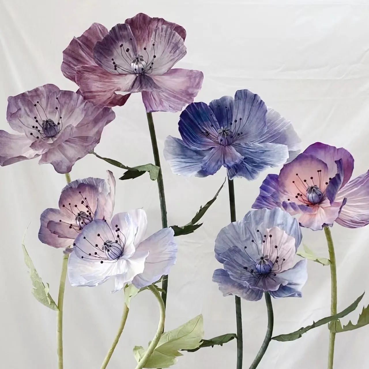 Senior Floral Design Riesen papier Blumen Sommer Garten Serie für Hochzeits veranstaltung Kunst Installation Party Dekoration