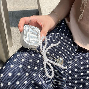 Gran oferta, bonita funda de mariposa para <span class=keywords><strong>airpods</strong></span> 1 2 3, cadena de pulsera, funda para auriculares, funda para <span class=keywords><strong>Airpods</strong></span> Pro2 <span class=keywords><strong>Pro</strong></span> - Product Image 2