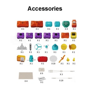 76pcs STEM Circuit <strong>Building</strong> Blocks <strong>Kit</strong> DIY 450+ Physics Science Experiment Electronics Exploration Circuit Projects <strong>Building</strong> <strong>Toy</strong> - Product Image 6