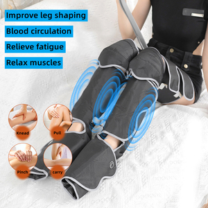 Máquina de masaje de aire portátil Masajeador de compresión de piernas con función de calentamiento para piernas y pies - Product Image 6