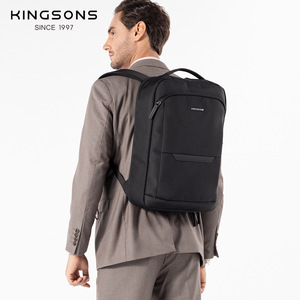 Kingsons Men's Laptop <b>Backpack</b> 20-35L Lightweight <b>With</b> <b>Compartment</b> For College Students Everyday Use - Product Image 2