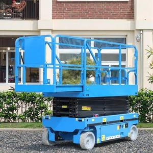 कारखाने की आपूर्ति मोबाइल हाइड्रोलिक टेलीस्कोपिक 6 मीटर कैंची लिफ्ट आदमी लिफ्ट मंच - Product Image 2