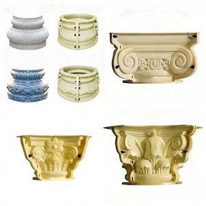 Molde para Base y Capitel de Columna <span class=keywords><strong>Romana</strong></span>, Circular, de PP y ABS de Grado <span class=keywords><strong>Ingeniería</strong></span>, para Decoración de Villas - Product Image 1