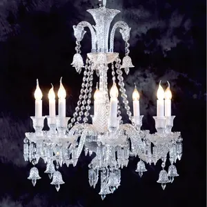 Art-Dynasty home lightings manufacturer produce crystal lamps for hotel restaurant custom nobel unique design glass chandelier
