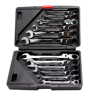 <span class=keywords><strong>Set</strong></span> kunci pas Manual 72 gigi, kunci pas multifungsi penggunaan ganda 180 ° tahan lama untuk profesional DIY - Product Image 2