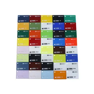 HUASHUAITE Customized 3mm-50mm Pmma Acrylic Board Sheet Color Sample Swatch