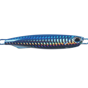 Señuelo de pesca luminoso de metal de 60g para pesca de lubina, cebo de fondo para jigging lento. - Product Image 4