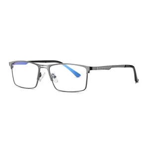 Hbk PG0519 Lage Moq Metalen Vierkante Business Mannen Bril Optische Glas Tao Bao Nylon Brilmonturen