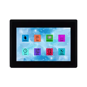 Cosofteck-RK3170A 7 Zoll 1024*600/800*480 LCD-Werbe display Smart Hmi Industrie bildschirm Modbus-Bildschirm RS232 RS485
