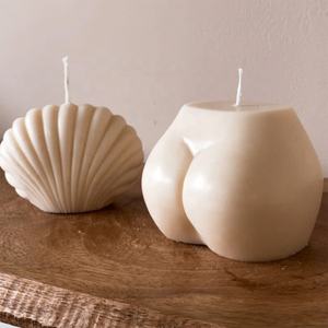 Hecho a mano personalizado al por mayor perfumado Butt velas Big Bum en forma de botín cera para decoración del hogar regalo para mujer cera de abejas barras de cera de palma - Product Image 2